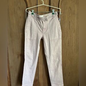 Anthropologie The Wanderer Utility Cargo Pants in Dusty Rose Pink